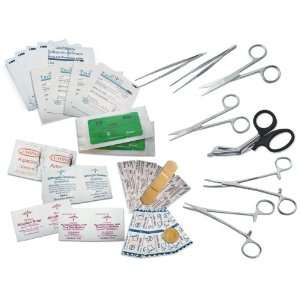 Survival Surgical & Suture Emergency First Aid Kit 33PC w/Carry Case 