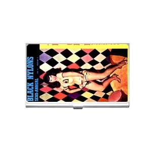  bettie page v1 Business Card Holder 