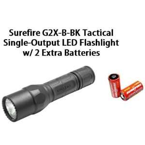  Surefire G2X B BK Pro Tactical Single Output LED Flashlight 