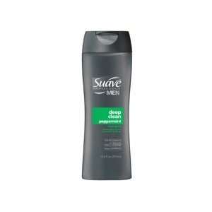 Suave Professionals for Men, Deep Clean Peppermint, Shampoo 12.6 Fl 
