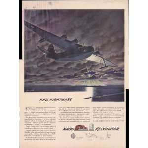   Convoy 1943 Navy 1942 Original Vintage Advertisment 