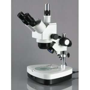 AmScope 10X 40X Student Trinocular Stereo Zoom Microscope  