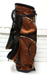 Sun Mountain Golf Womens Ladies Swift Stand Cart Bag Animal Print 