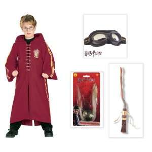  Harry Potter Quidditch Super Deluxe Child Costume 