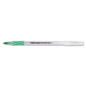   Stic Grip Ballpoint Stick Pen, Green Ink, Medium, Dozen Electronics