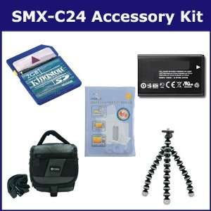 Samsung SMX C24 Camcorder Accessory Kit includes SDIABH130LB Battery 