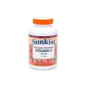  SUNKIST VIT C CHWTB STRAWBERRY Size 90+30 Health 