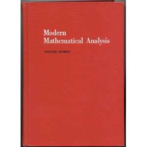  Modern Mathematical Analysis Murray H and et al Protter  Books