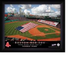  Boston Red Sox Personalized Stadium Print Sports 
