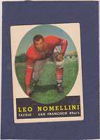 1958 Topps LEO NOMELLINI   49ers  