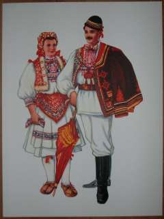 Croatia Folk Costume   Zagreb Sestine   III/02  