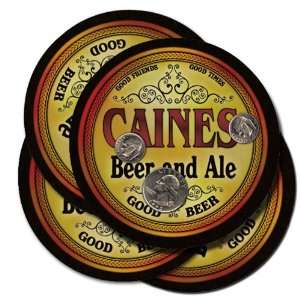  Caines Beer and Ale Coaster Set