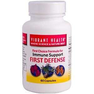  Vibrant Health, First Defense, 60 Tablets Health 