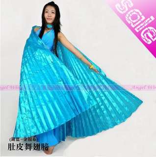 NEW Belly Dance Costume Isis Wings/Isis Wings colour light blue