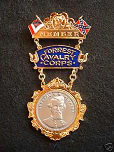 Forrest Cavalry Corps Confederate Civil War Medal  