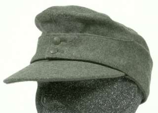 WWII German Heer Hat FELDGRAU M43 Feldmutze Cap allsize  