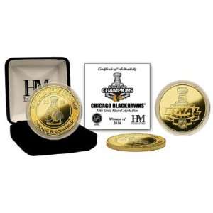   Blackhawks 2010 Stanley Cup Champions 24KT Gold Coin Electronics