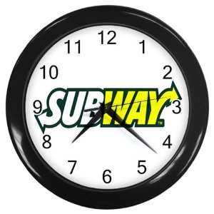 SUBWAY Logo New Wall Clock Size 10 