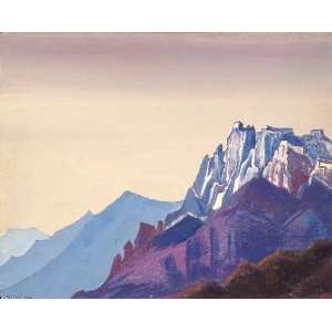  Hand Made Oil Reproduction   Nicholas Roerich   24 x 20 