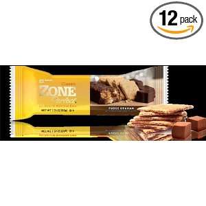 Zone Nutrition Bar, Fdge Graham, 1.76 Ounce (Pack of 12)  
