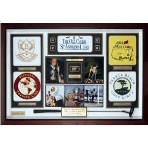  Jack Nicklaus   Five Majors   Autographed Shadow Box 