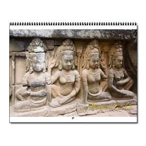  A Year in Cambodia History Wall Calendar by  