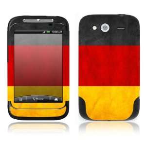    HTC WildFire S Decal Skin Sticker  Flag of Germany 