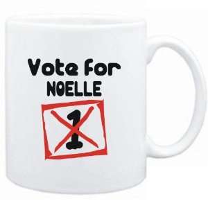  Mug White  Vote for Noelle  Female Names Sports 