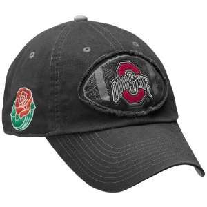   Charcoal 2010 Rose Bowl Bound Campus Adjustable Hat