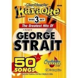 CHARTBUSTER Karaoke 5046   GEORGE STRAIT 3 Disc Set v1  