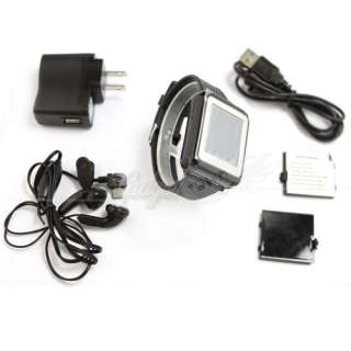 Touchscreen Watch Mobile Phone /MP4/Bluetooth/Camera  