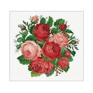   of Roses, Cross Stitch from Ellen Maurer Stroh Arts, Crafts & Sewing