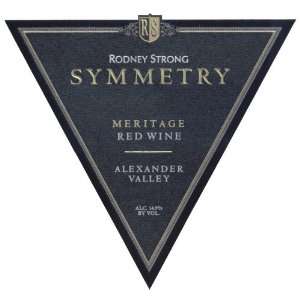  Rodney Strong Symmetry Meritage 2008 Grocery & Gourmet 