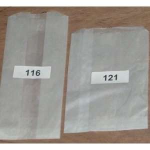 Square Glassine Bags (116) 1,000/Case 