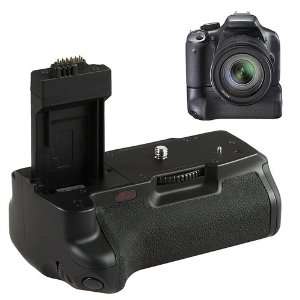  Vertical Grip Battery Holder w/ IR Remote for Canon T1i 
