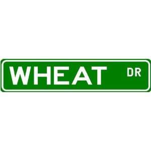  WHEAT Street Name Sign ~ Family Lastname Sign ~ Gameroom 