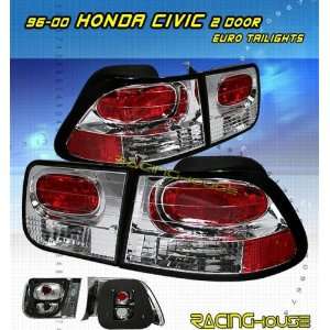  Honda Civic 2Dr Tail Lights Chrome Altezza Taillight 1996 