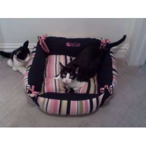  Custom Embroidered Cat Bed w/Ribbons