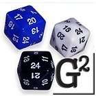NEW 3 D24 D&D RPG 24 Sided Polyhedral Game Dice Set BWB