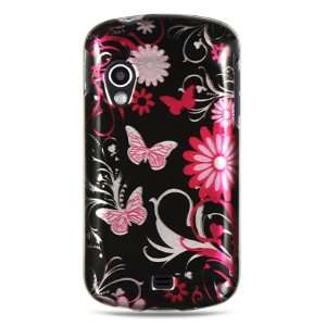   pink butterflies design for the Samsung Stratosphere 