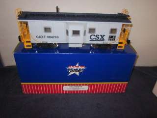 USA TRAINS R12063 G SCALE GAUGE C.S.X. BAYWINDOW CABOOSE  