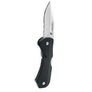   Crater c55x Knife   Combo Straight/Serrated Blade
