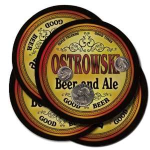  Ostrowski Beer and Ale Coaster Set