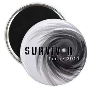  Creative Clam Survivor 2011 Hurricane Irene Gray 2.25 Inch 