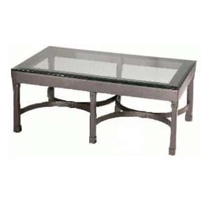  Stone County Cedarvale Cocktail Table with Beveled Glass 