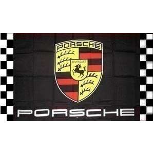  NEOPlex 3 x 5 Porsche Black Checkered Flag Office 