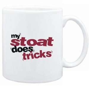 Mug White  My Stoat does tricks  Animals  Sports 