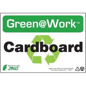  Cardboard Recycle Sign