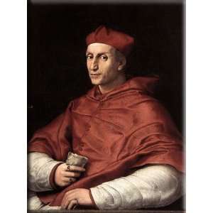 Portrait of Cardinal Bibbiena 22x30 Streched Canvas Art by 