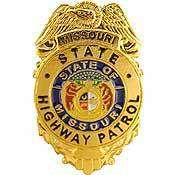 MISSOURI STATE HIGHWAY PATROL OFFICER POLICE BADGE PIN  